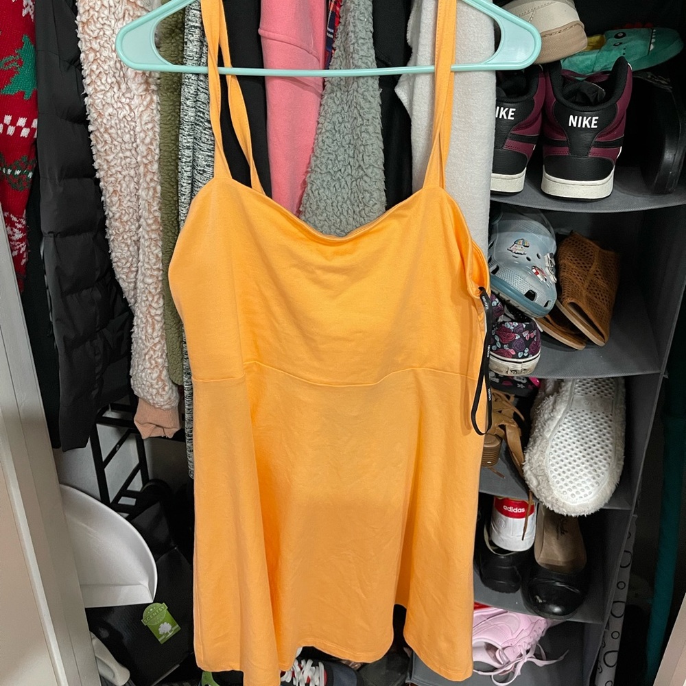 Forever 21 peach dress